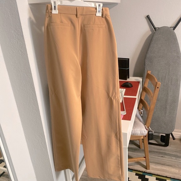 Extra wide tan pants trousers - Picture 9 of 11